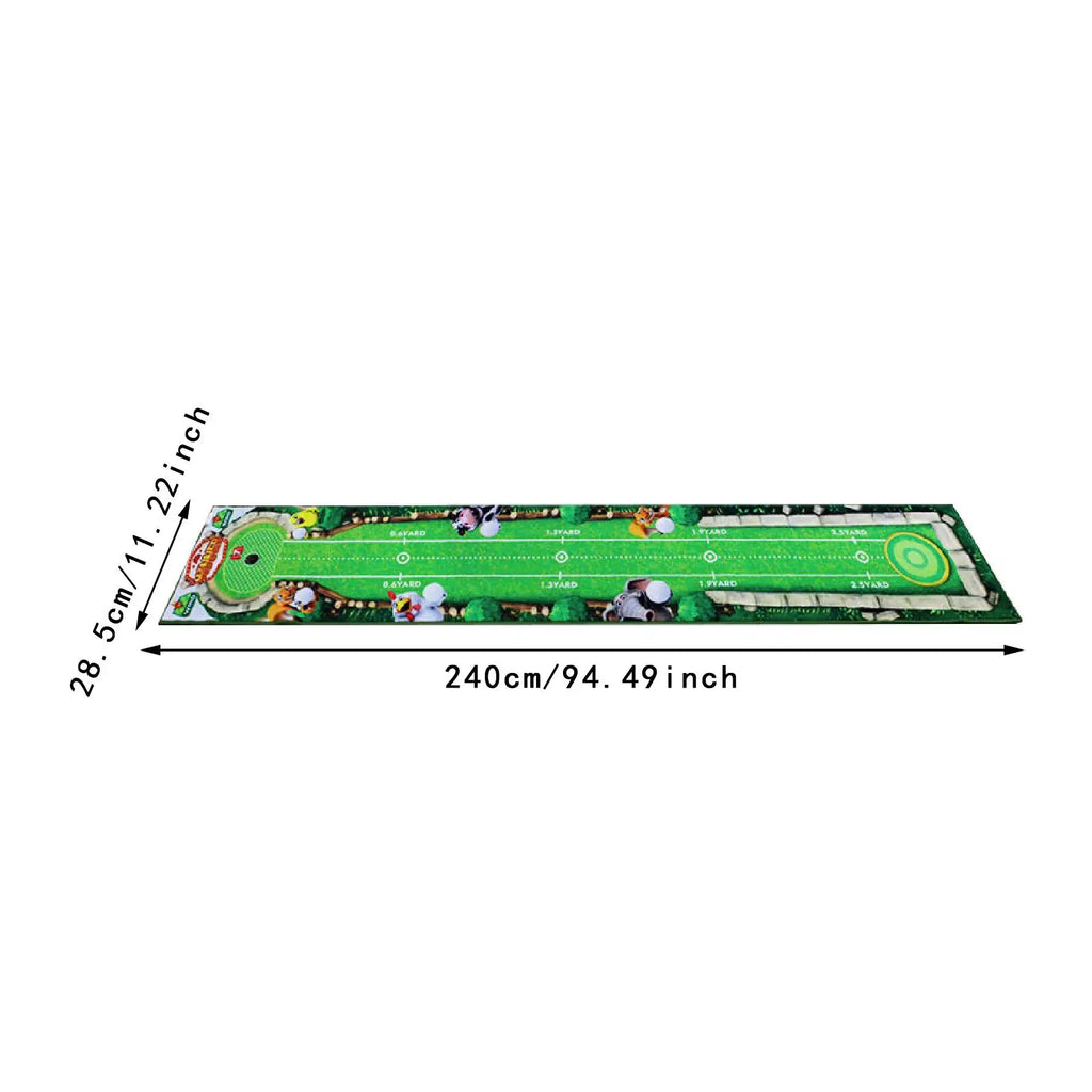 Portable Golf Putting Mat for Home & Garden