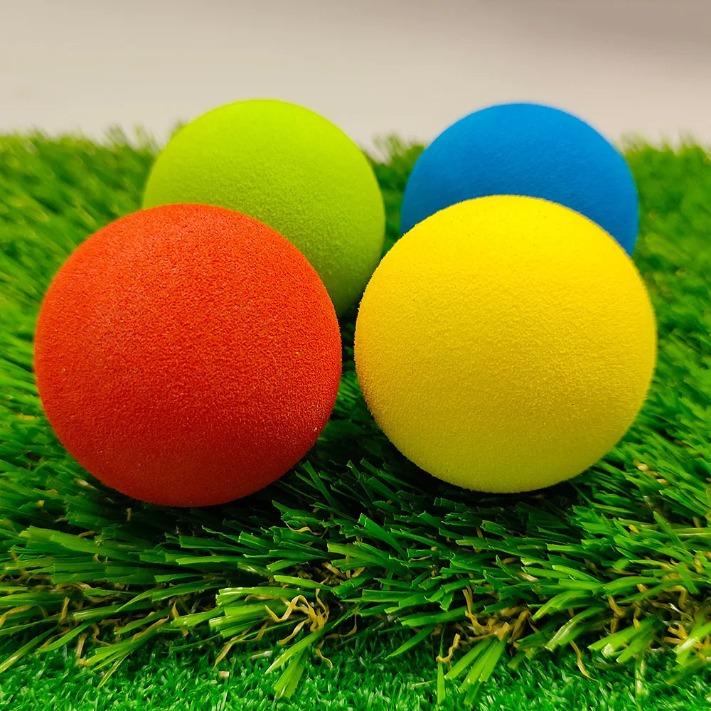 Soft Foam Golf Balls for Indoor & Garden (4-Colour)