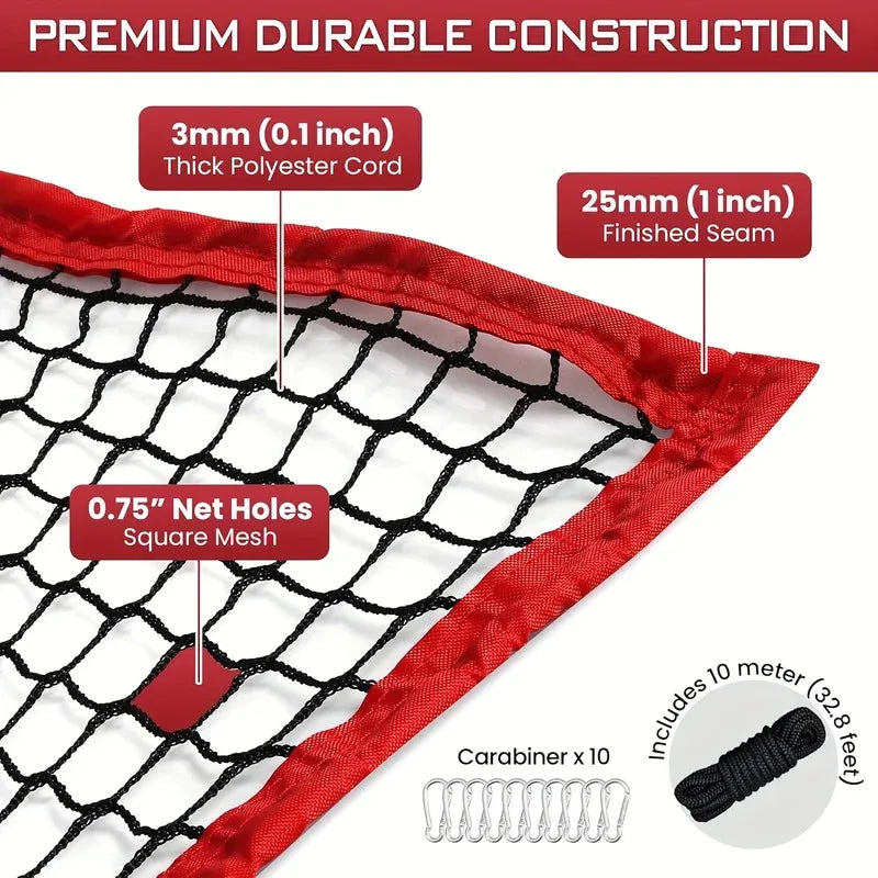 10x10ft Heavy-Duty Golf Practice Net