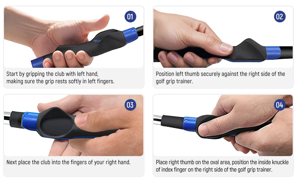 Golf Grip Trainer for Correct Hand Position