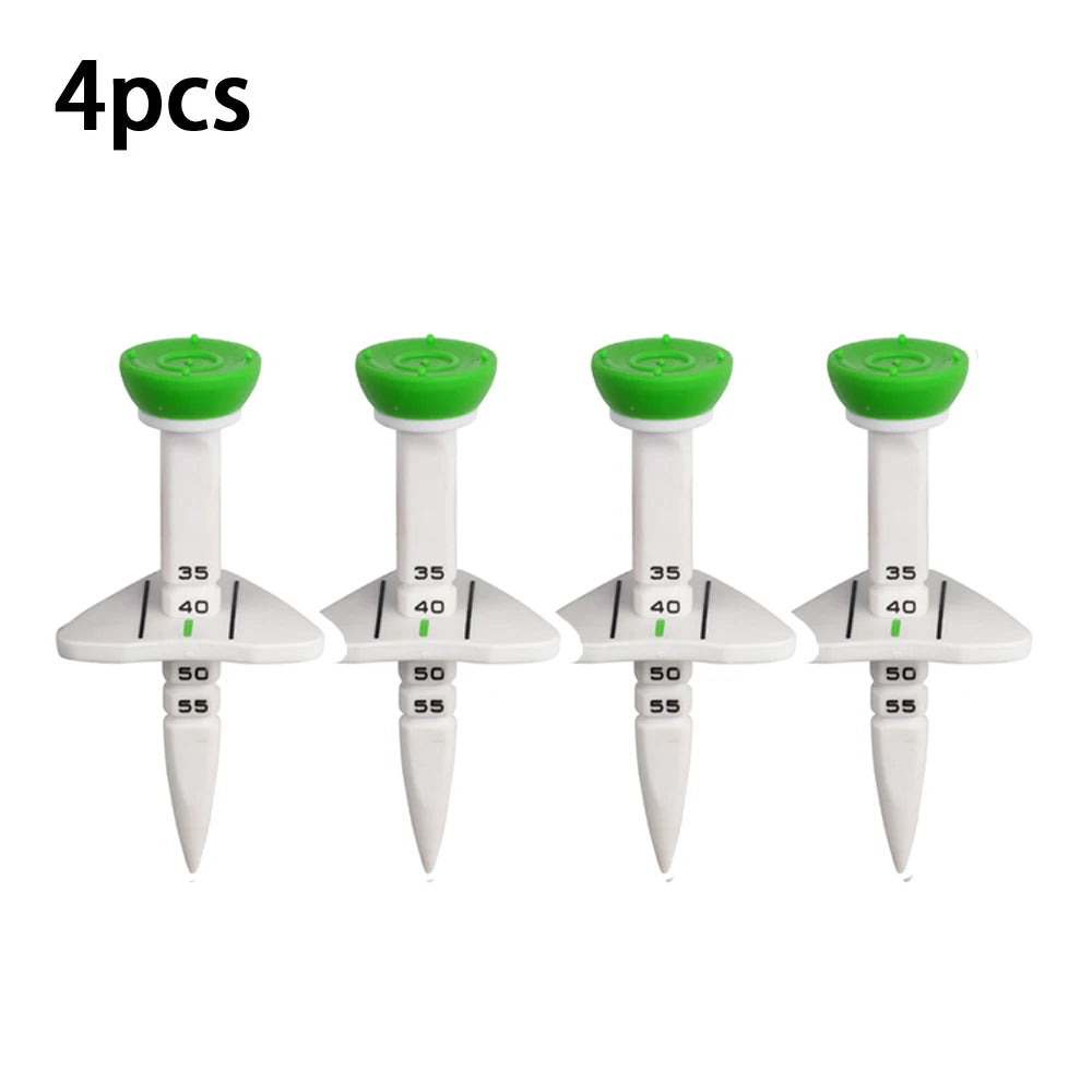 Adjustable Rubber Golf Tees (4-Pack)