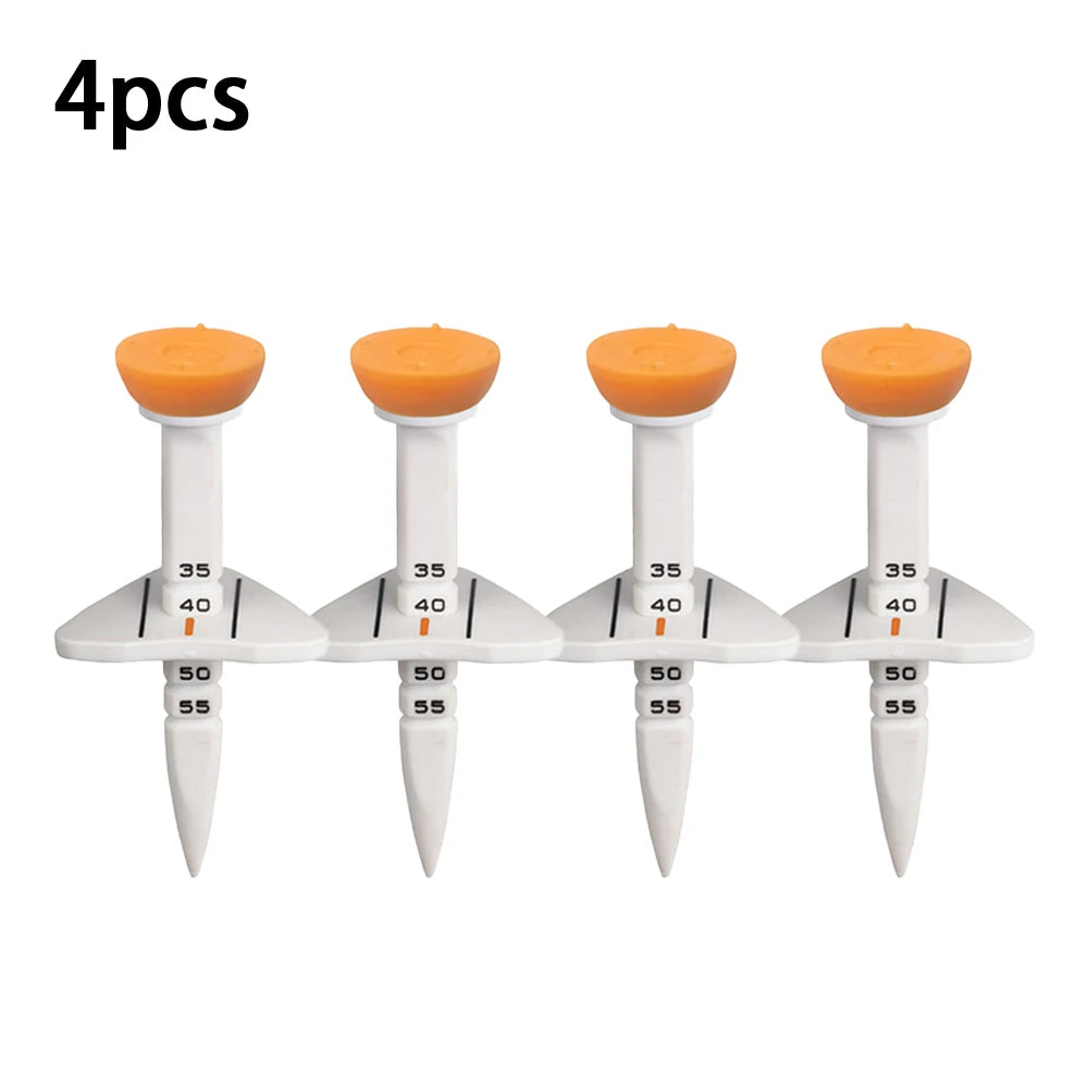 Adjustable Rubber Golf Tees (4-Pack)