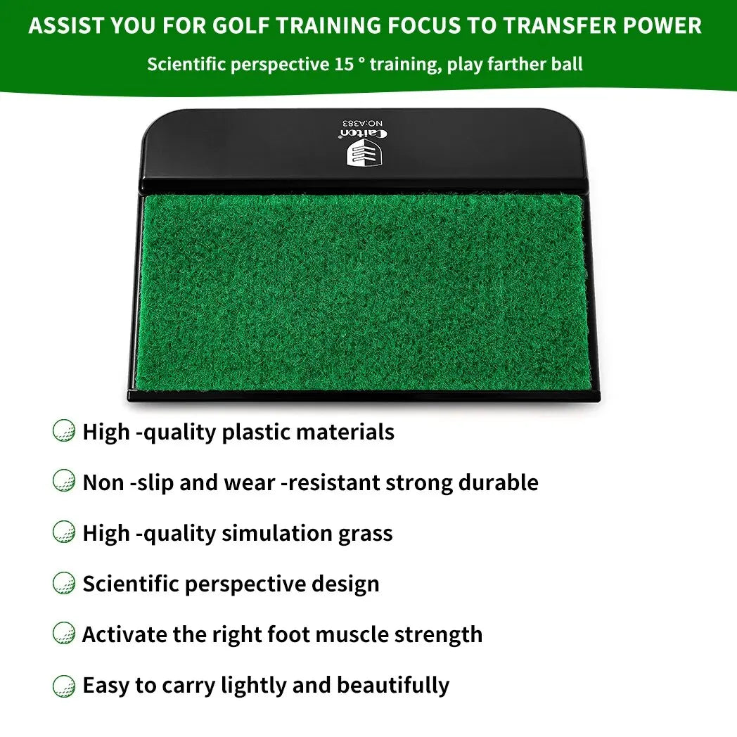 Golf Weight Shift Trainer for Swing Stability