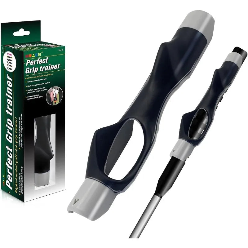 Golf grip trainer, correct hand position training aid