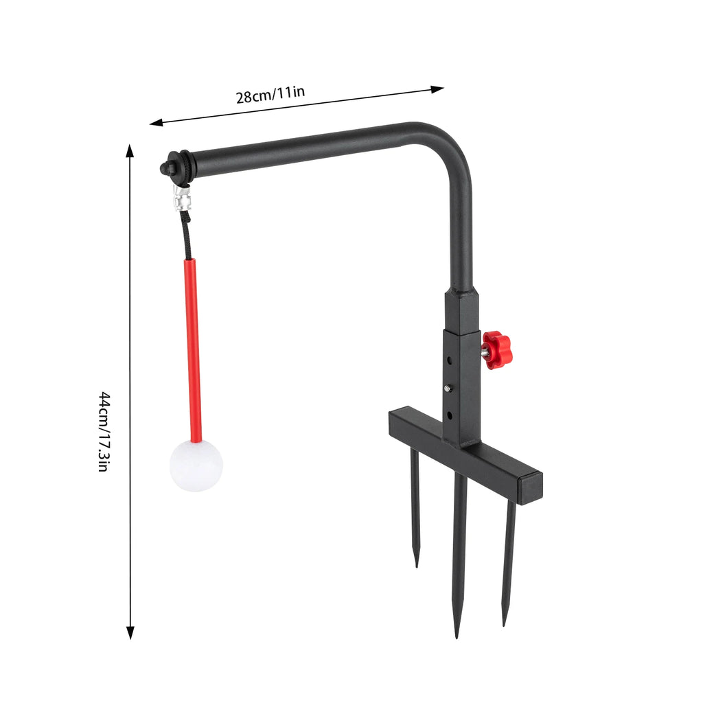 Golf Swing Plane Trainer with Practice Ball
