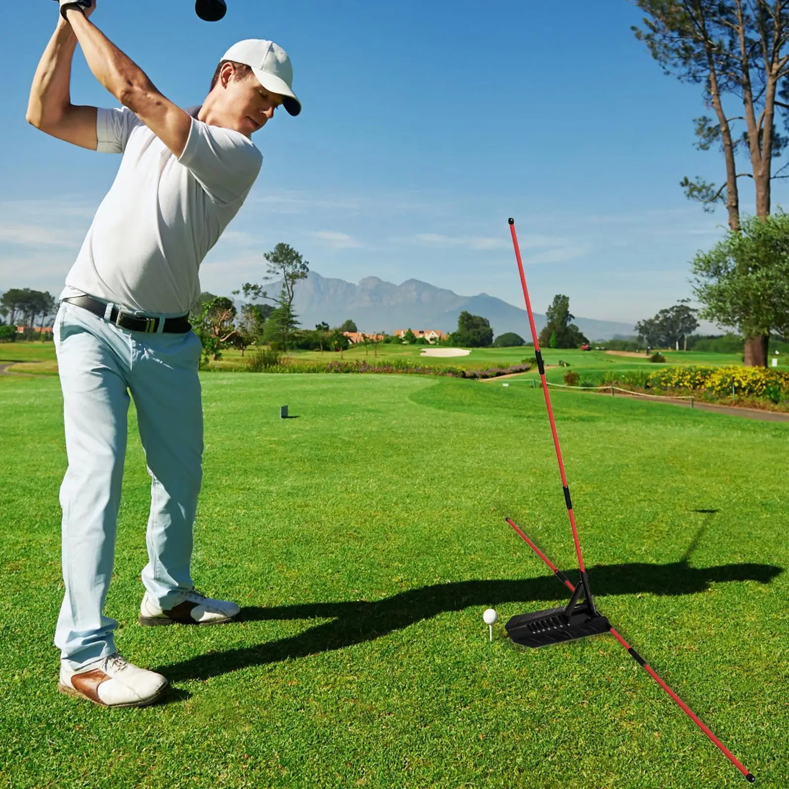 7-Angle Golf Swing Corrector Training Aid