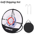 Pop-Up Golf Chipping Net with Hitting Mat