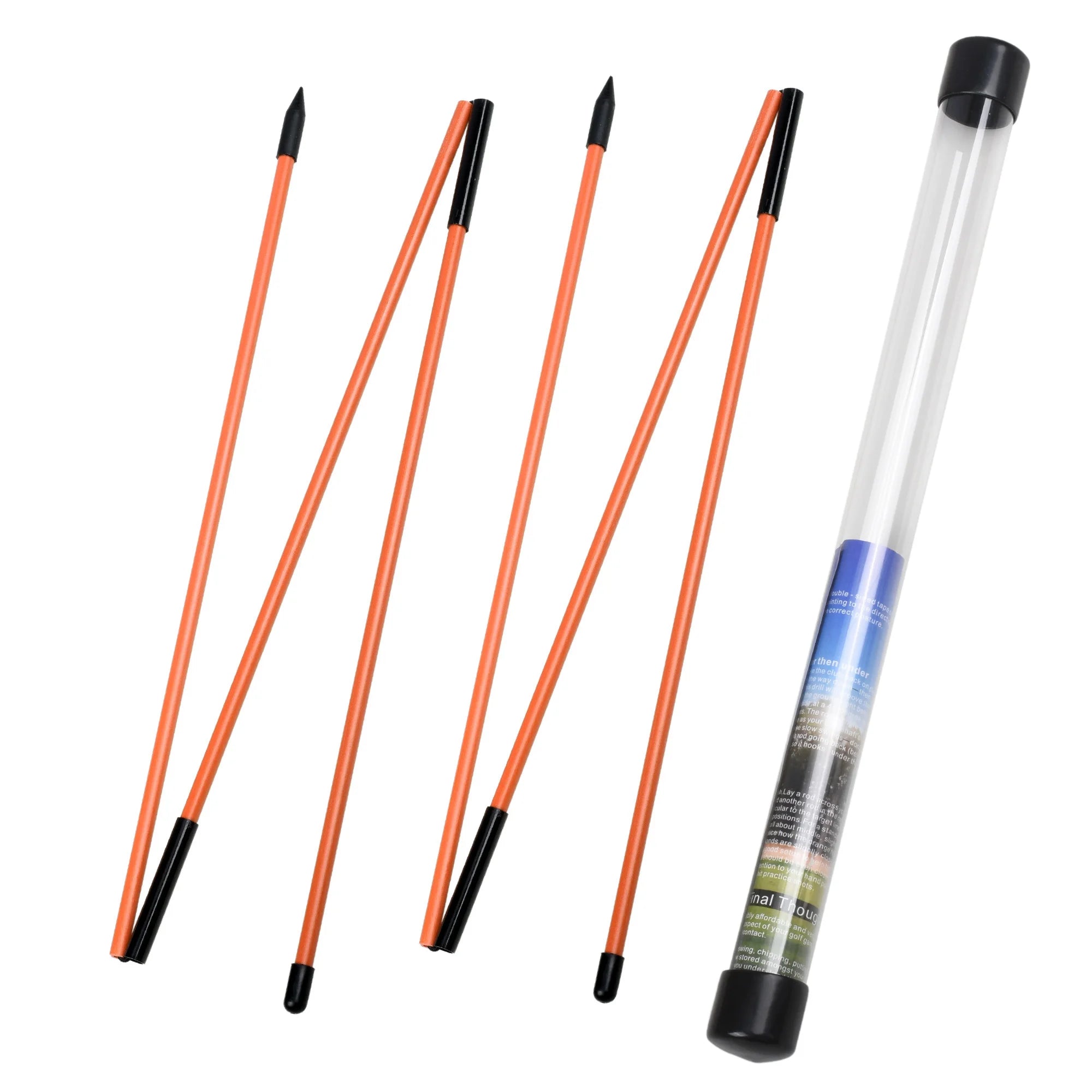Collapsible Golf Alignment Sticks (2 Sets)