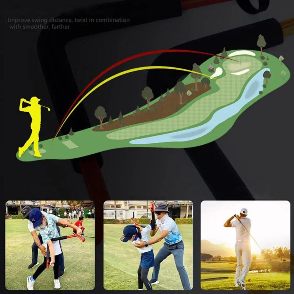 Golf Swing Trainer for Posture & Plane