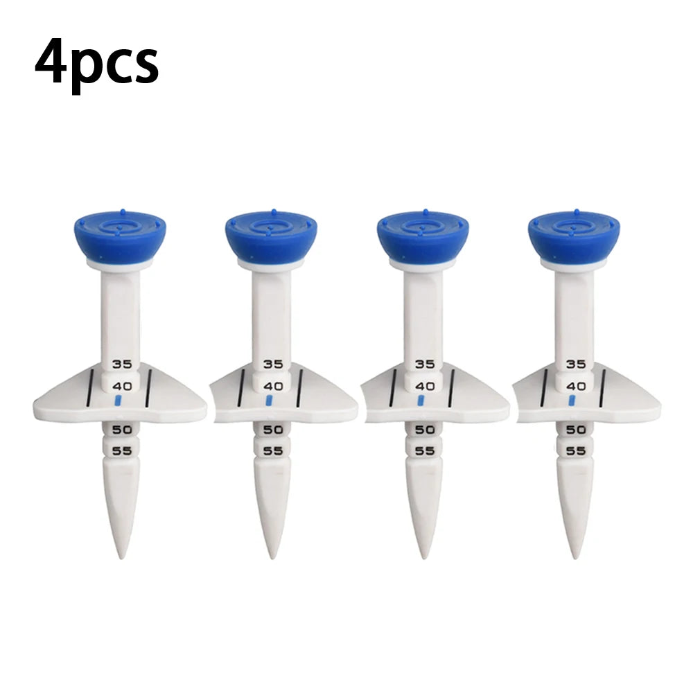 Adjustable Rubber Golf Tees (4-Pack)