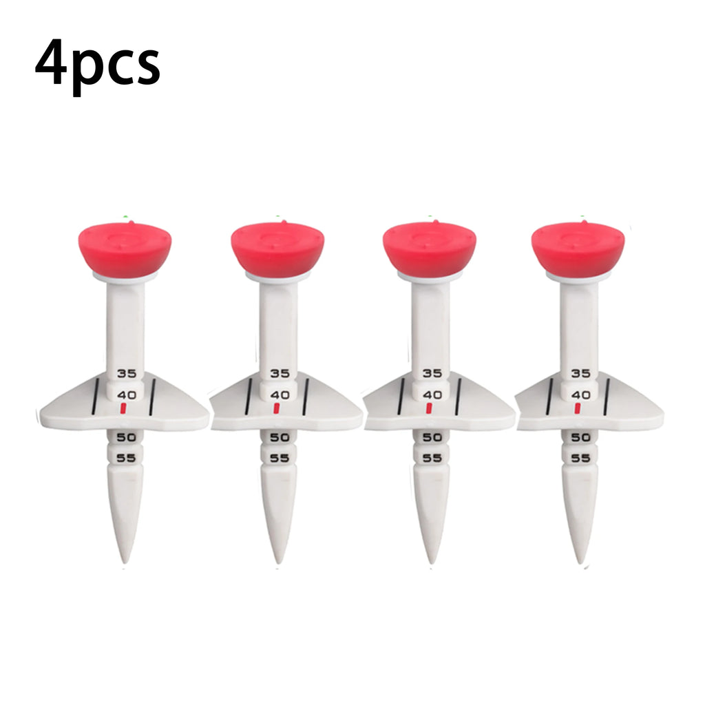 Adjustable Rubber Golf Tees (4-Pack)