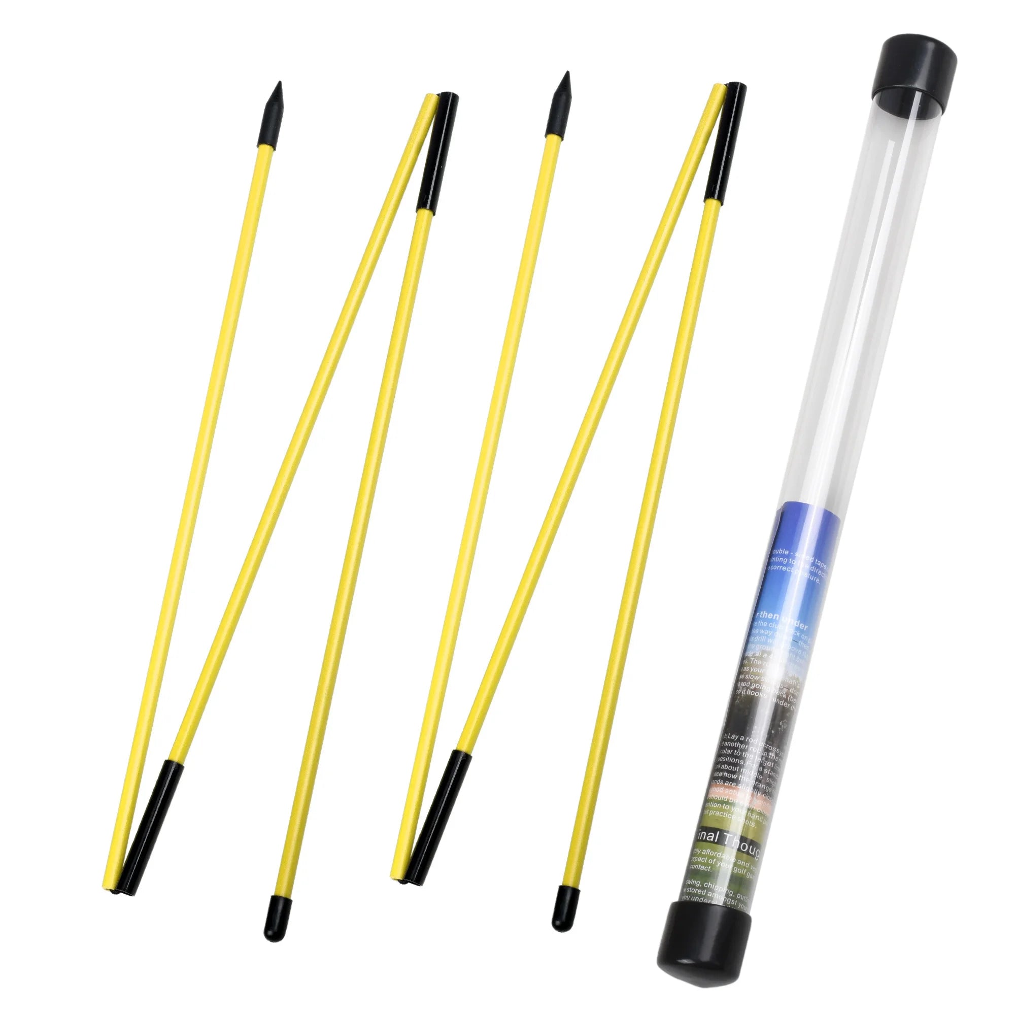 Collapsible Golf Alignment Sticks (2 Sets)