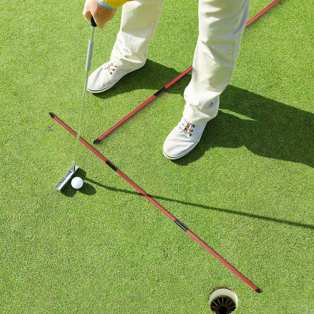 Collapsible Golf Alignment Sticks (2 Sets)