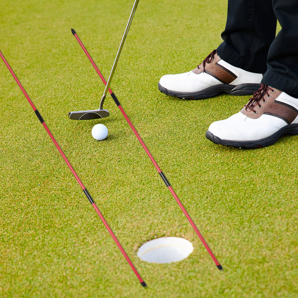 Collapsible Golf Alignment Sticks (2 Sets)